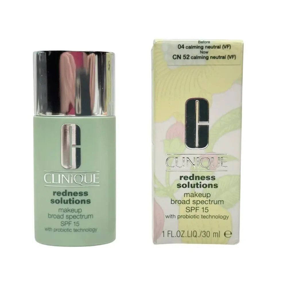 Clinique Redness Solutions Makeup - 04 Calming Neutral (VF) - 1fl.oz.liq./30mL